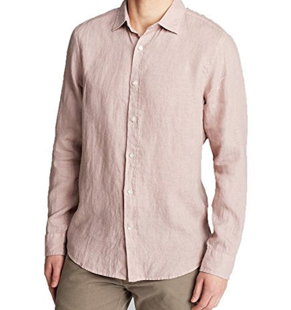 allbrand365 Mens Classic Fit Linen Shirt