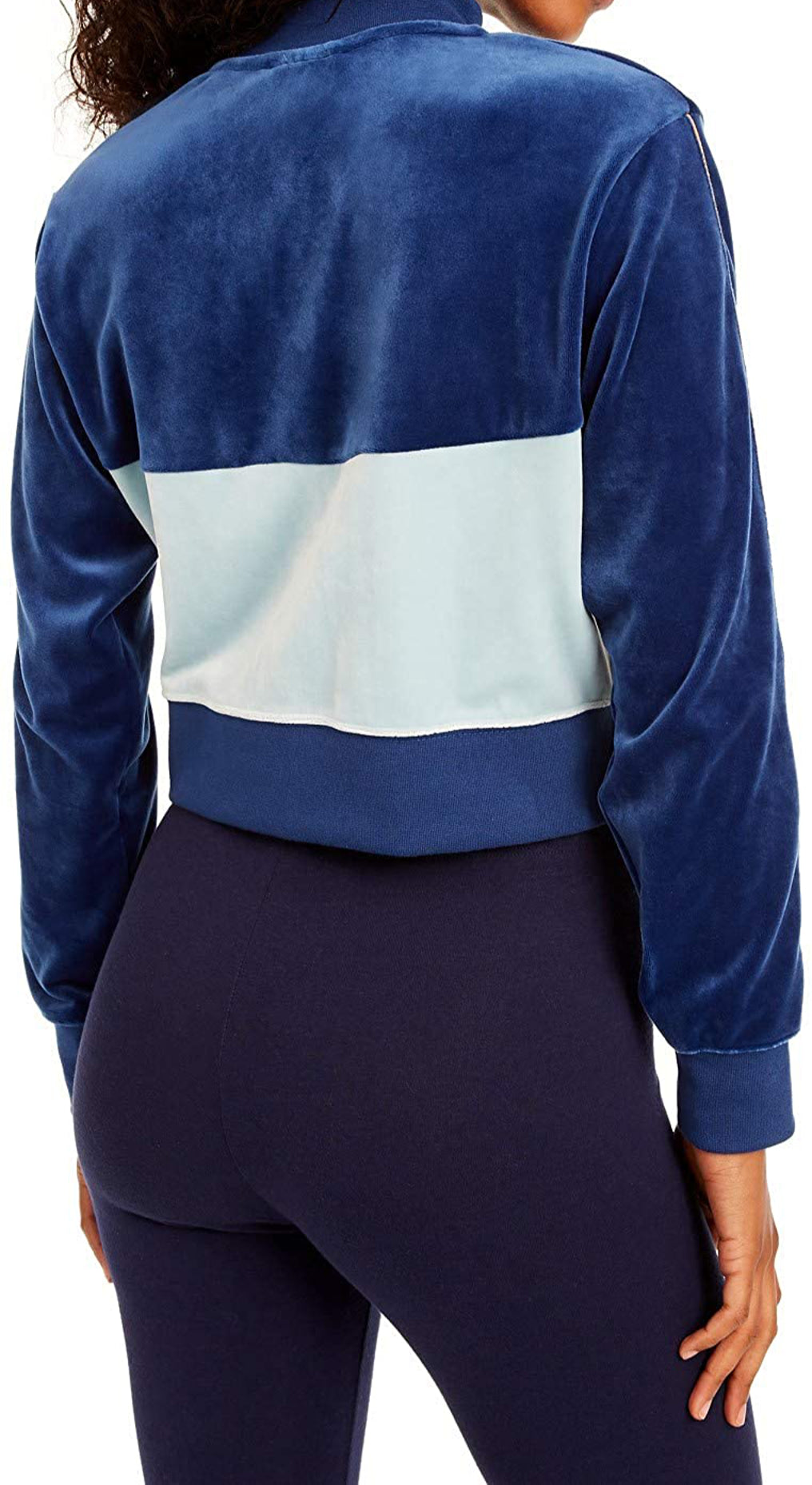 Nike Womens Velour Colorblocked Jacket