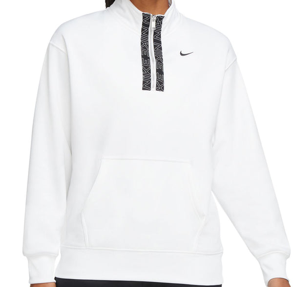 Nike Womens Therma Half-Zip Fleece Top