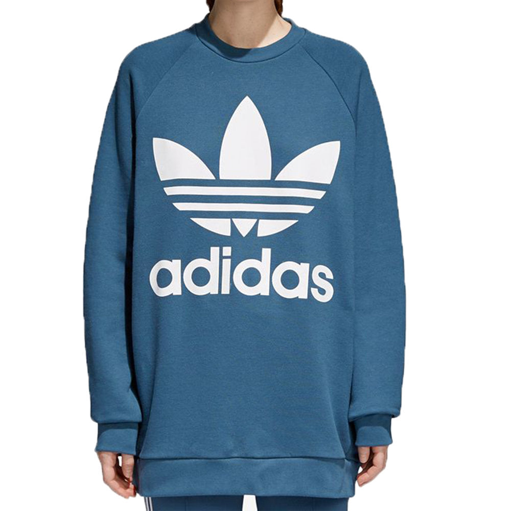 Adidas Originals Womens Oversized Trefoil Sweater
