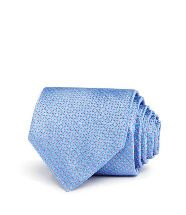 allbrand365 Textured Neat Silk Classic Tie