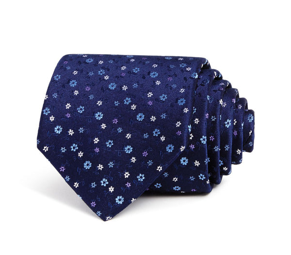 allbrand365 Ditsy Floral Silk Classic Tie