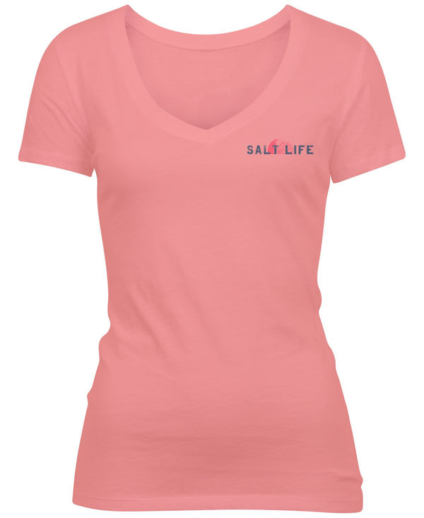 Salt Life Womens Soak Up The Sun Cotton T-Shirt