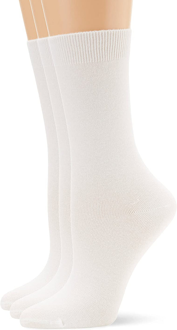 HUE Womens Basic Anklet Socks 3-Pack