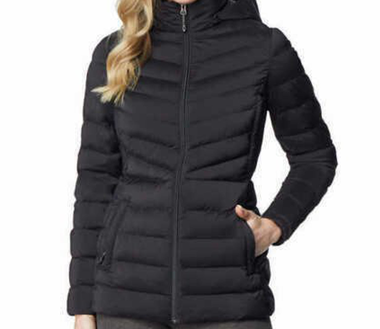 32 DEGREES Womens Hooded 4-Way Stretch Jacket
