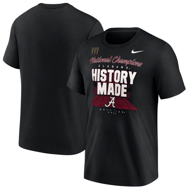 Nike Mens Alabama Crimson Tide National Champ T-Shirt