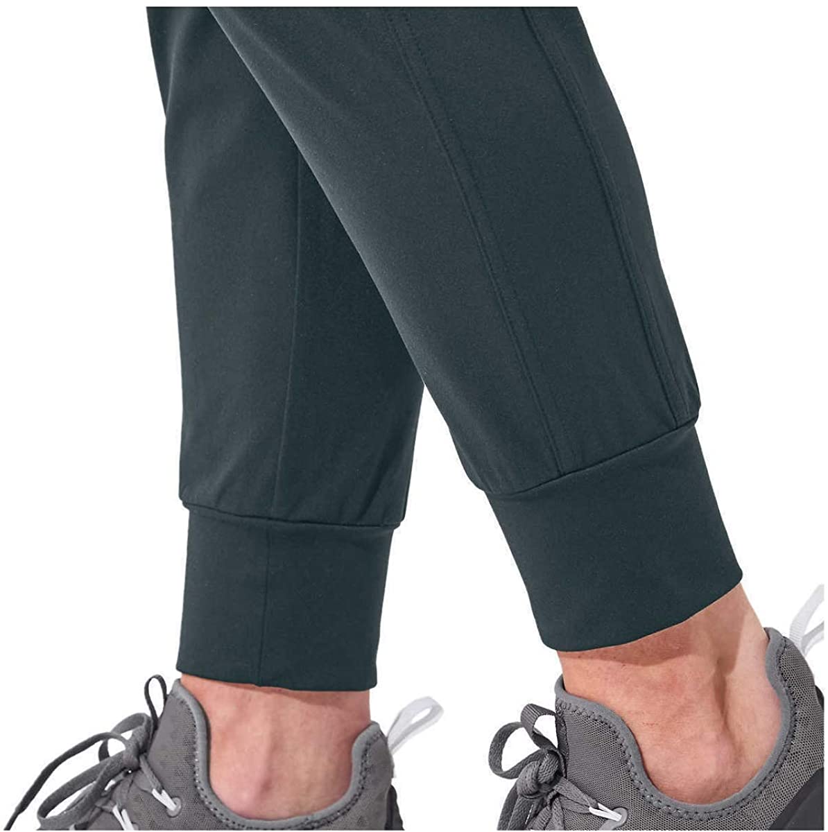 Mondetta Womens Cozy Knit Jogger Side Pockets Moisture Wicking Pants