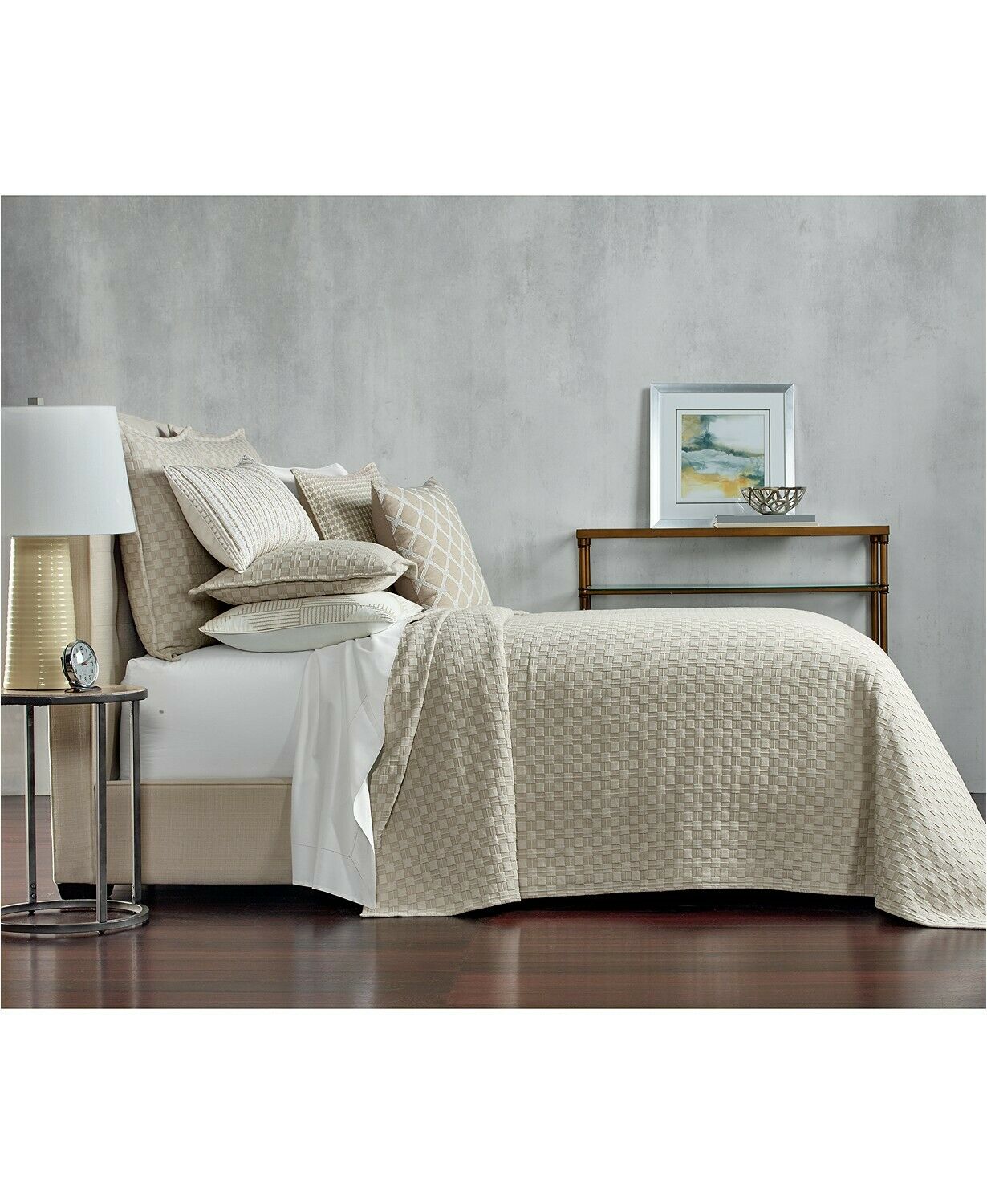 Hotel Collection Quilted Full/Queen Coverlet