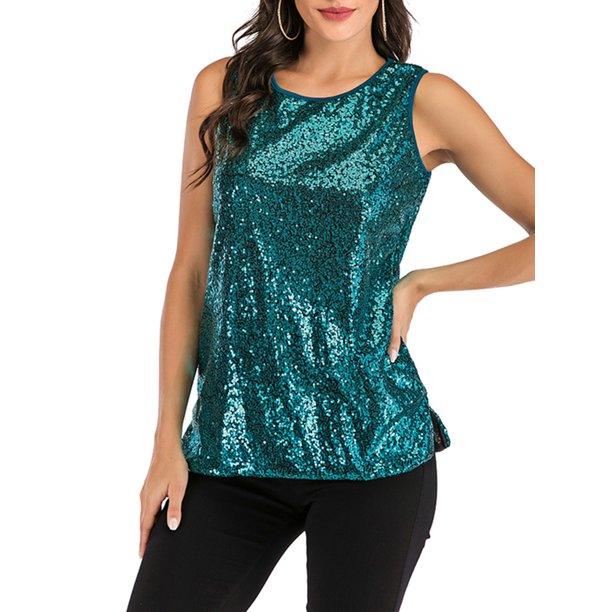1. State Womens Sequined Camisole - allbrand365.com