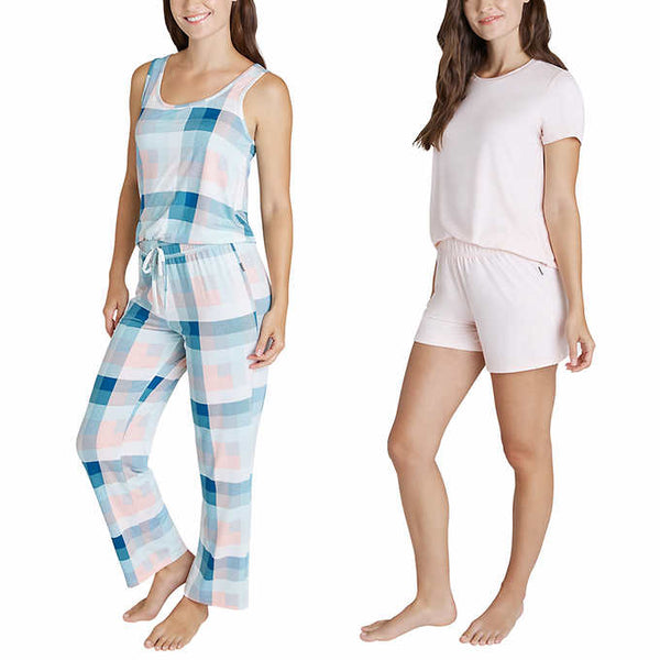 Eddie Bauer Womens 4-Piece Pajama Set