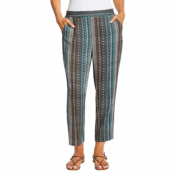 Jessica Simpson Womens Printed Pull-on Pant