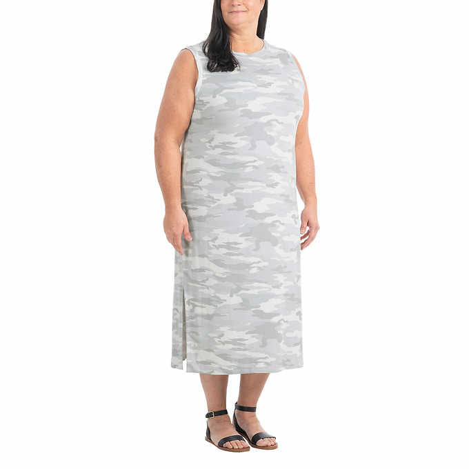 Hilary Radley Womens Midi Dress
