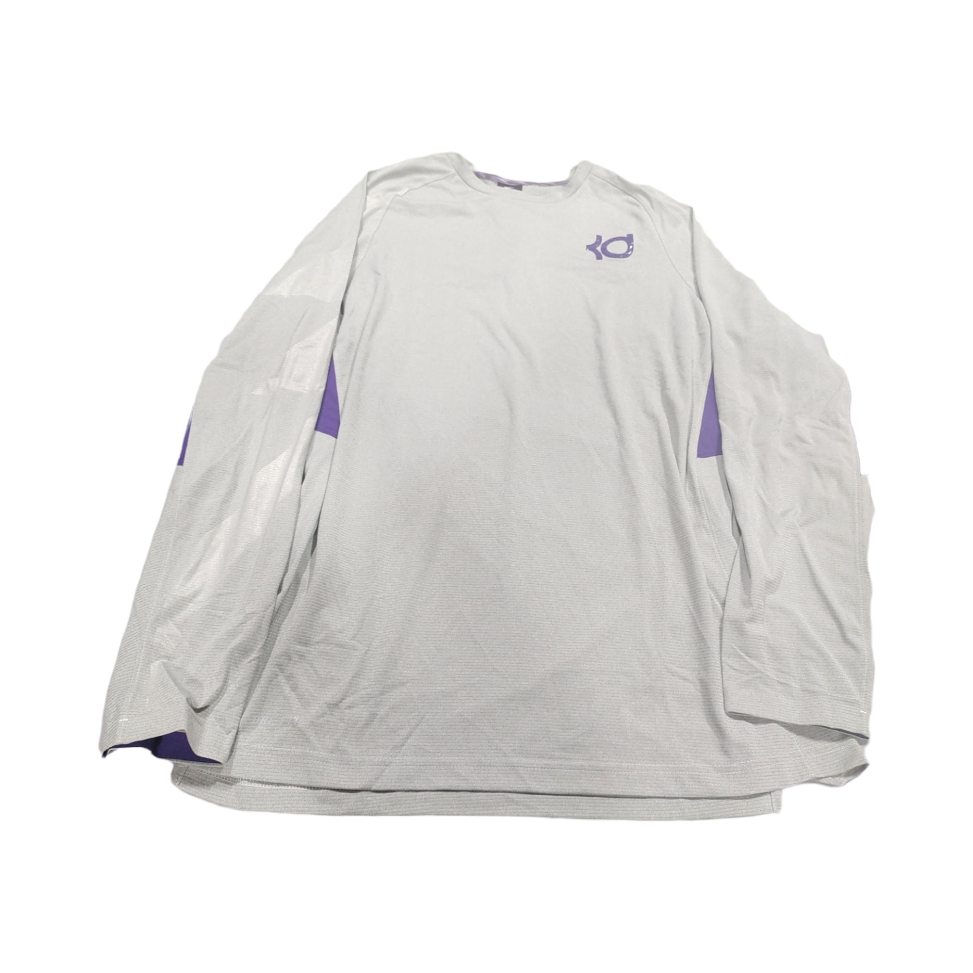 Nike Mens Kevin Durant Kd Klutch Elite Shooter Performance T-Shirt,Grey Pruple,X-Large