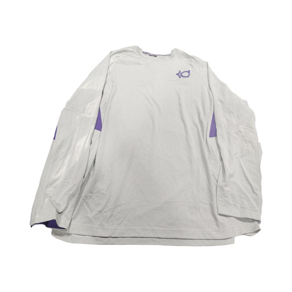 Nike Mens Kevin Durant Kd Klutch Elite Shooter Performance T-Shirt,Grey Pruple,X-Large