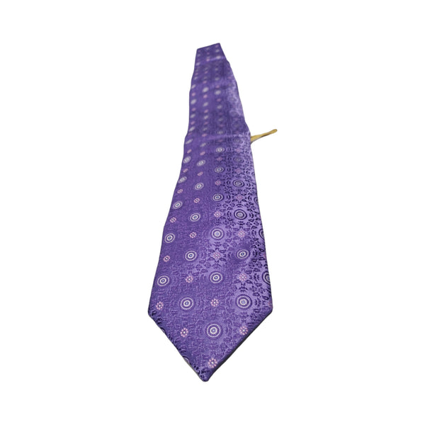 Canali Circle Vines Medal Classic Tie Mens