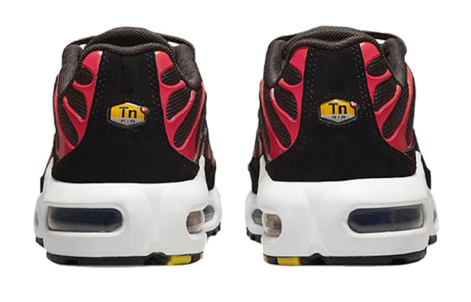 Nike Big Kids Air Max Plus Sneakers,Medium Black Siren red