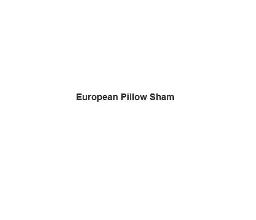 Hotel Collection European Pillow Sham