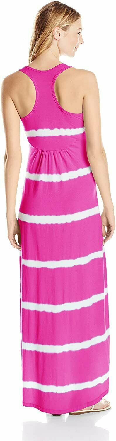 Soybu Womens Tie Dye Striped Maxi Dress