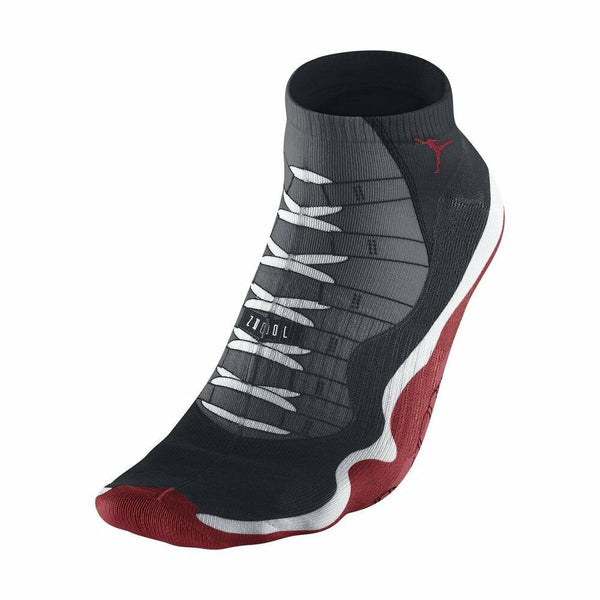 Jordan Mens Printed Bootie Design Ankle Socks,X-Large