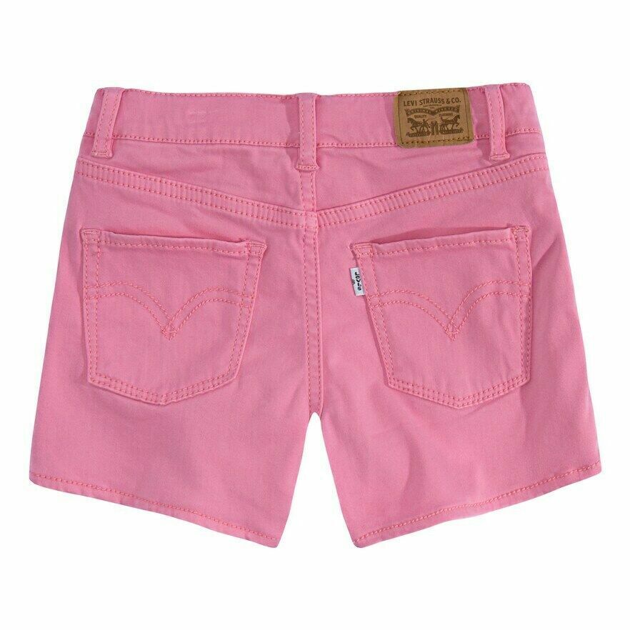 Levi's Big Kid Girls Shorty Shorts,Pink,8