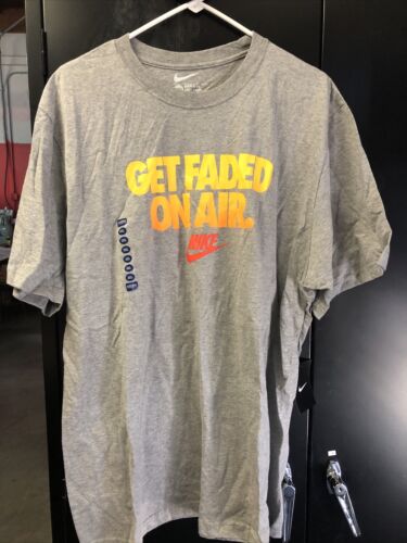 Nike Mens Get Faded on Air Printed T-Shirt