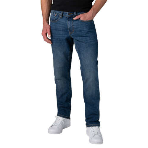 Izod Mens Comfort Stretch Jeans Dark Blue 30/29