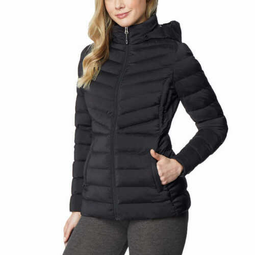 32 Degrees Womens Hooded Stretch Jacket