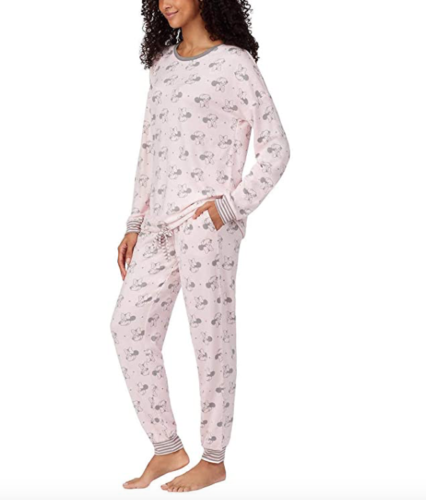 Disney Womens Cozy Pajama Lounge Pants 2 Piece Set