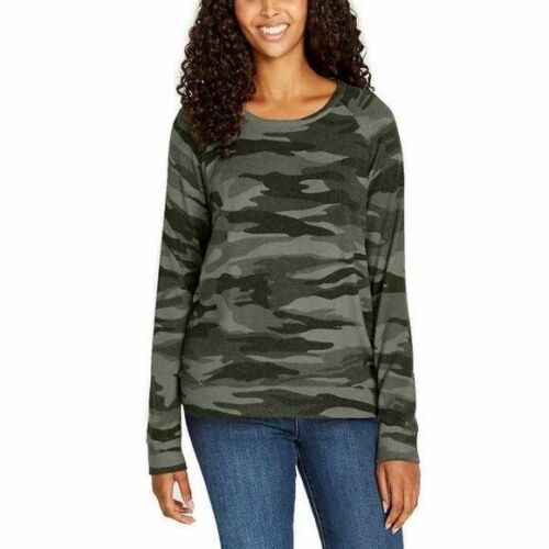 Buffalo David Bitton Womens Relaxed Fit Printed Cozy Top