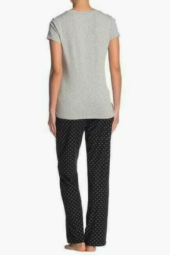 Calvin Klein Womens 2 piece Fleece Sleepwear Pajama Set