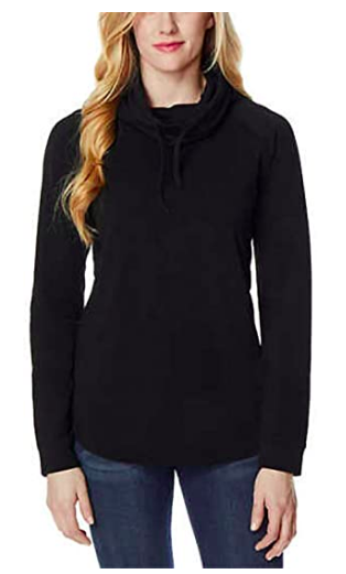 32 DEGREES Womens Soft Fabric Funnel Neck Pullover,X-Small